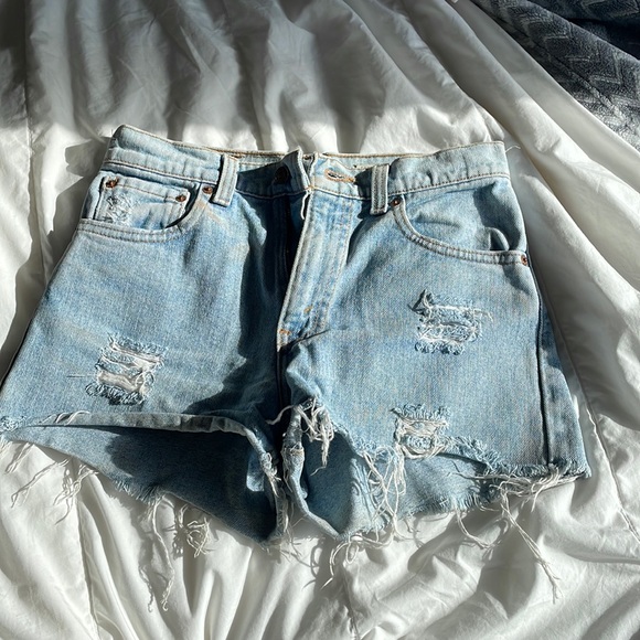 Jean shorts - Picture 1 of 2